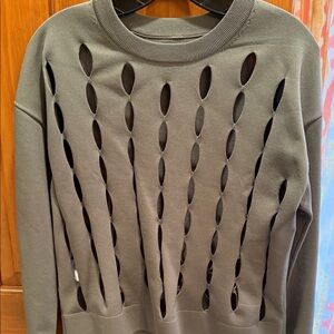 Lululemon Olive Green Sweatshirt